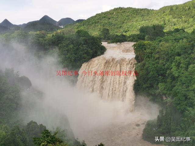 哇！贵州黄果树大瀑布气壮山河，太壮观啦-贵州黄果树大瀑布介绍图片欣赏