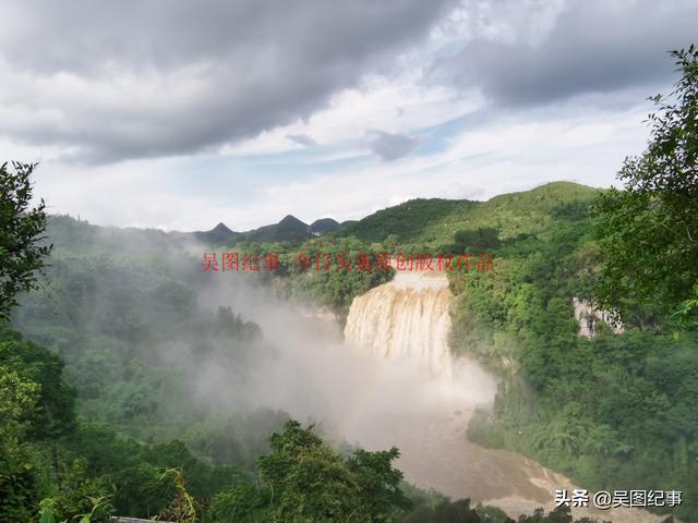 哇！贵州黄果树大瀑布气壮山河，太壮观啦-贵州黄果树大瀑布介绍图片欣赏
