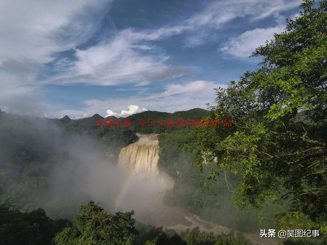 哇！贵州黄果树大瀑布气壮山河，太壮观啦-贵州黄果树大瀑布介绍图片欣赏