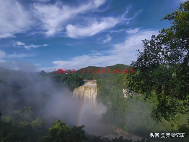 哇！贵州黄果树大瀑布气壮山河，太壮观啦-贵州黄果树大瀑布介绍图片欣赏