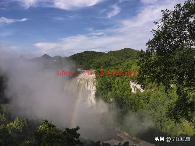 哇！贵州黄果树大瀑布气壮山河，太壮观啦-贵州黄果树大瀑布介绍图片欣赏