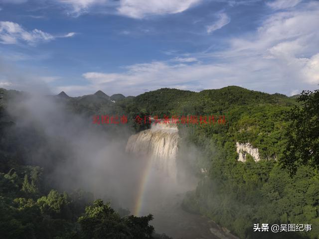 哇！贵州黄果树大瀑布气壮山河，太壮观啦-贵州黄果树大瀑布介绍图片欣赏