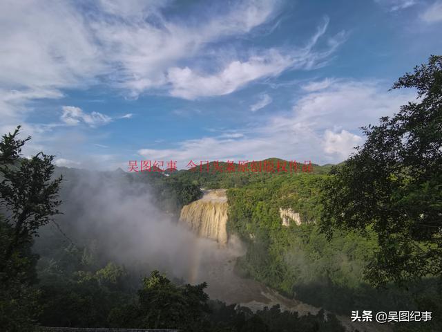 哇！贵州黄果树大瀑布气壮山河，太壮观啦-贵州黄果树大瀑布介绍图片欣赏
