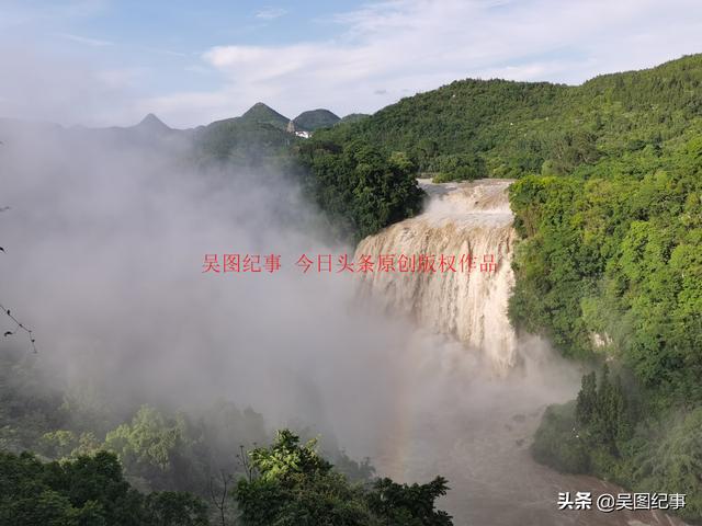 哇！贵州黄果树大瀑布气壮山河，太壮观啦-贵州黄果树大瀑布介绍图片欣赏