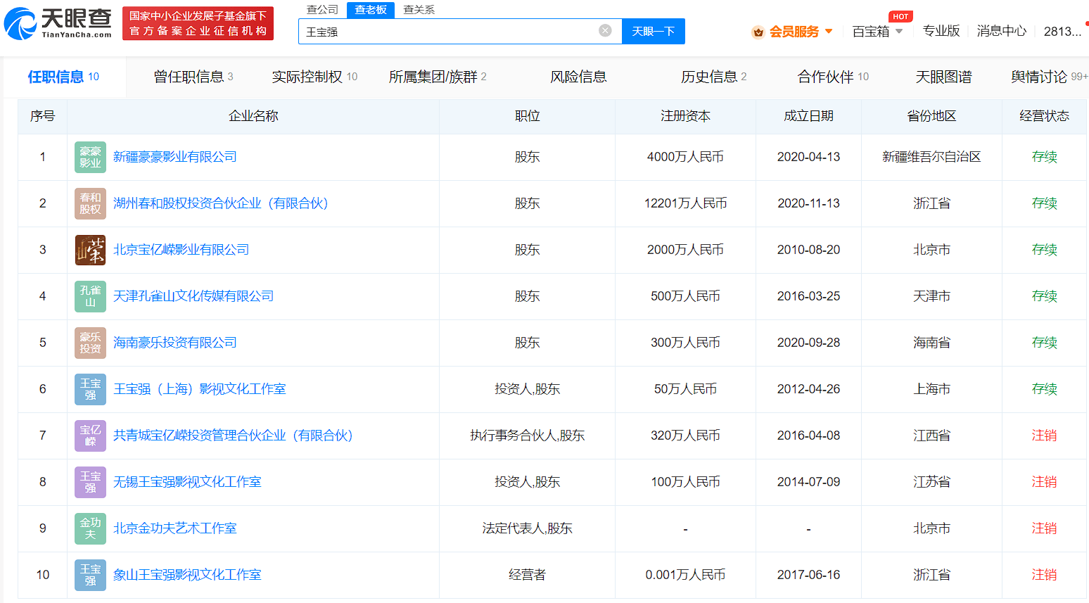 揭秘王宝强八角笼中电影出品方 盘点王宝强商业版图 王宝强圈内人缘-王宝强1984 1982