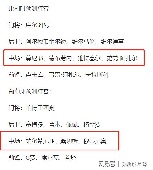 比利时VS葡萄牙预测分析，死战之下，有进无退，意志力将赢得比赛-比利时vs葡萄牙赛前分析报告