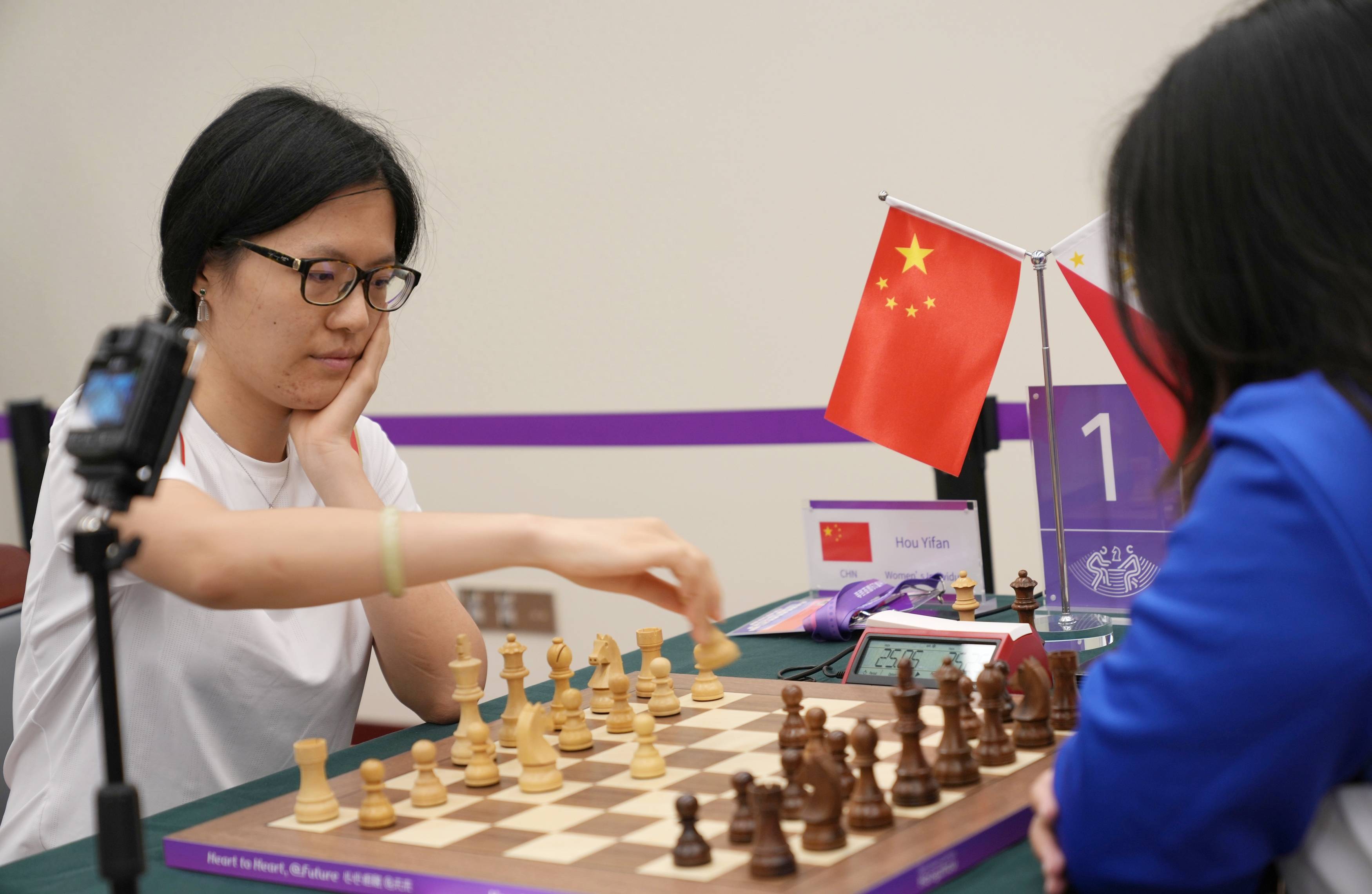 （杭州亚运会）国际象棋——首日赛况-西湖区国际象棋比赛