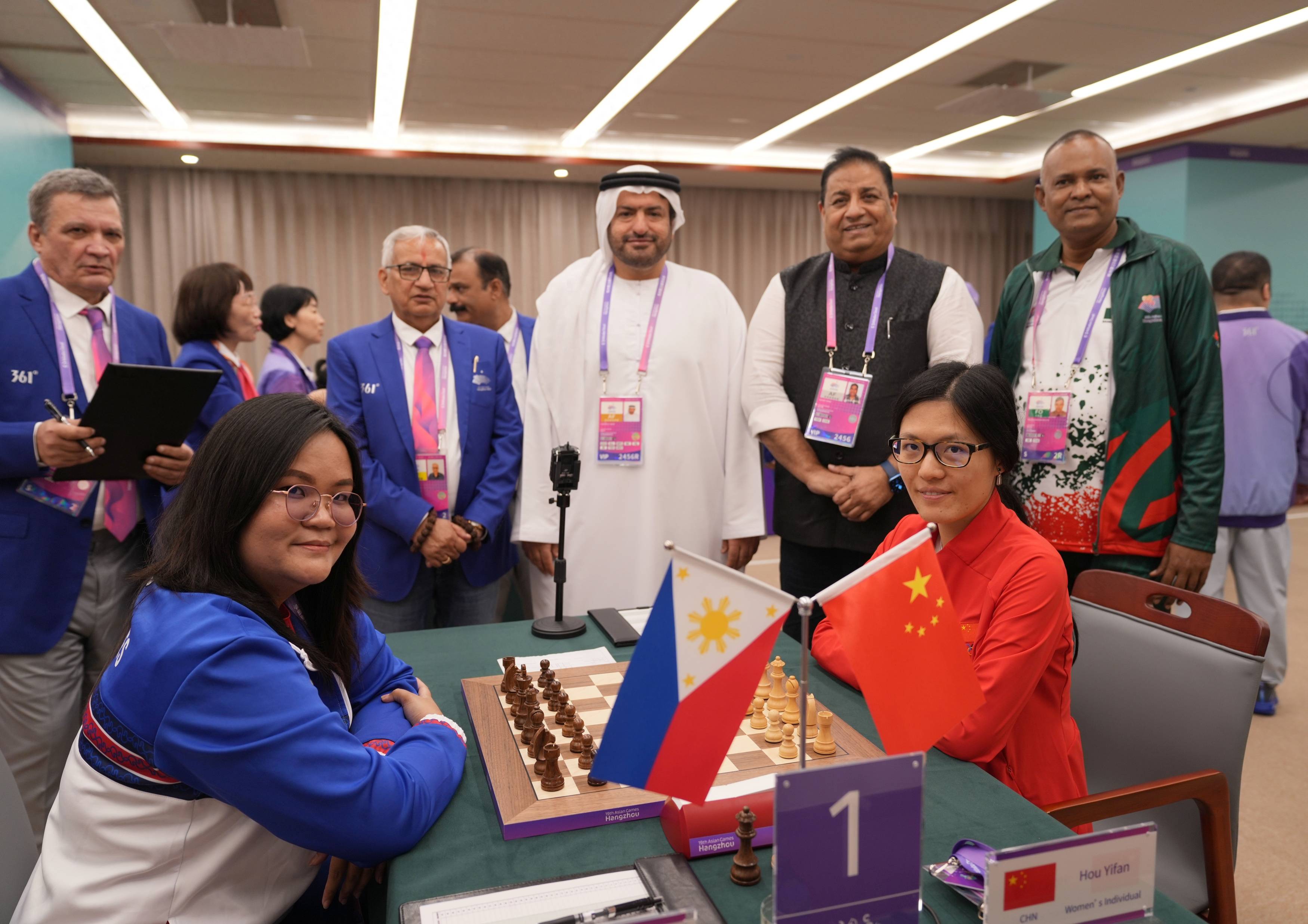 （杭州亚运会）国际象棋——首日赛况-西湖区国际象棋比赛