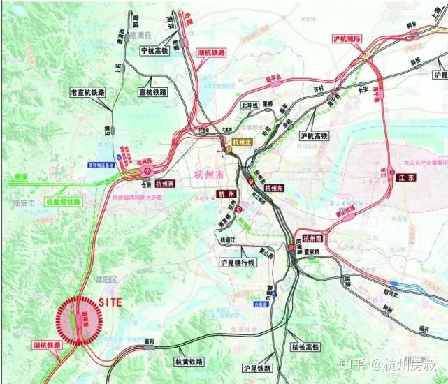 西站的意义，只是扶起云城？ | 房叔说No.535-西站分布图