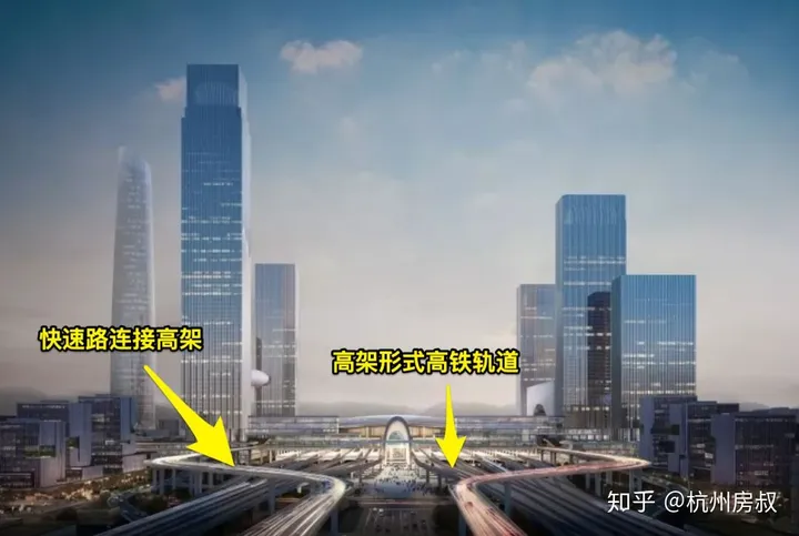 改变城市格局的杭州西站 | 房叔说No.20-杭州西站百科