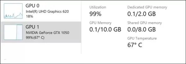 Win10 8月更新，新增了显示GPU温度的功能-window10如何显示cpu温度