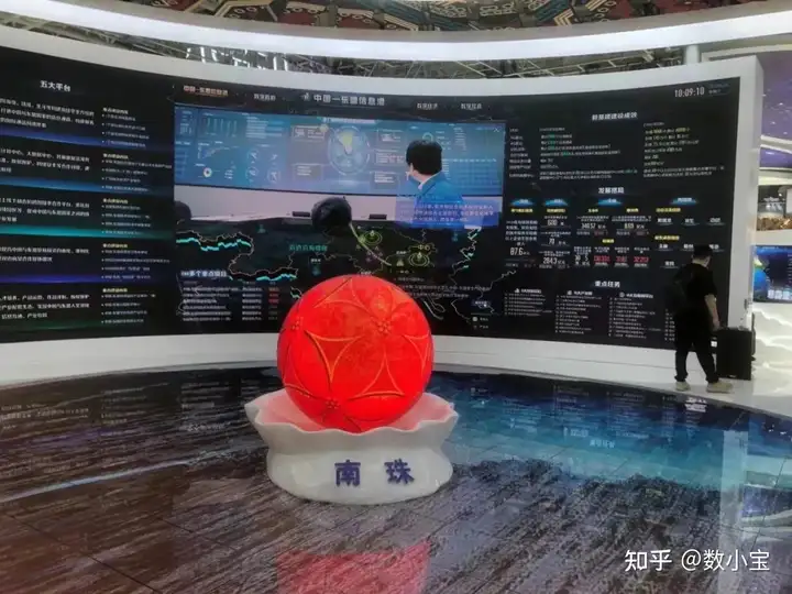 数字中国建设峰会全场最靓的广西馆来啦，首长驾驶舱惊艳全场！
