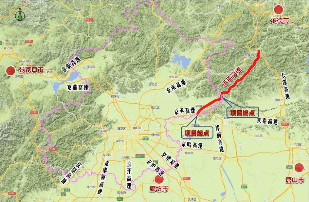 重磅！北京下半年将开建三条高速——-北京新修高速公路