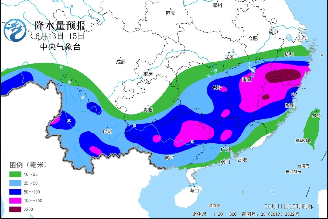 多预警齐发！多地将有暴雨或大暴雨→-暴雨预警:11省区市有大到暴雨