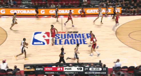 NBA夏联：开拓者82-80奇才 崔永熙3分骑马射箭成最佳 防守能力出色-开拓者比赛最新战况