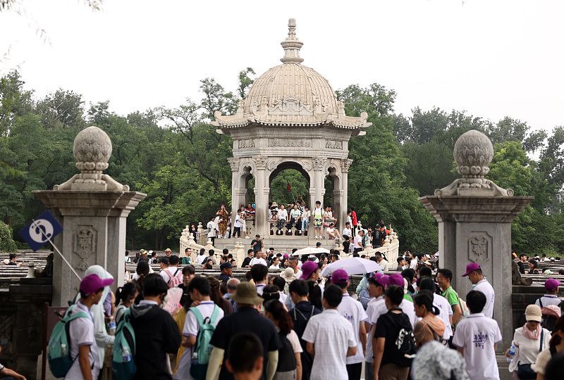 圆明园迎暑期客流高峰-圆明园夏季开放时间
