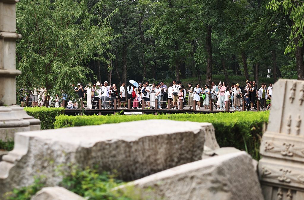圆明园迎暑期客流高峰-圆明园夏季开放时间