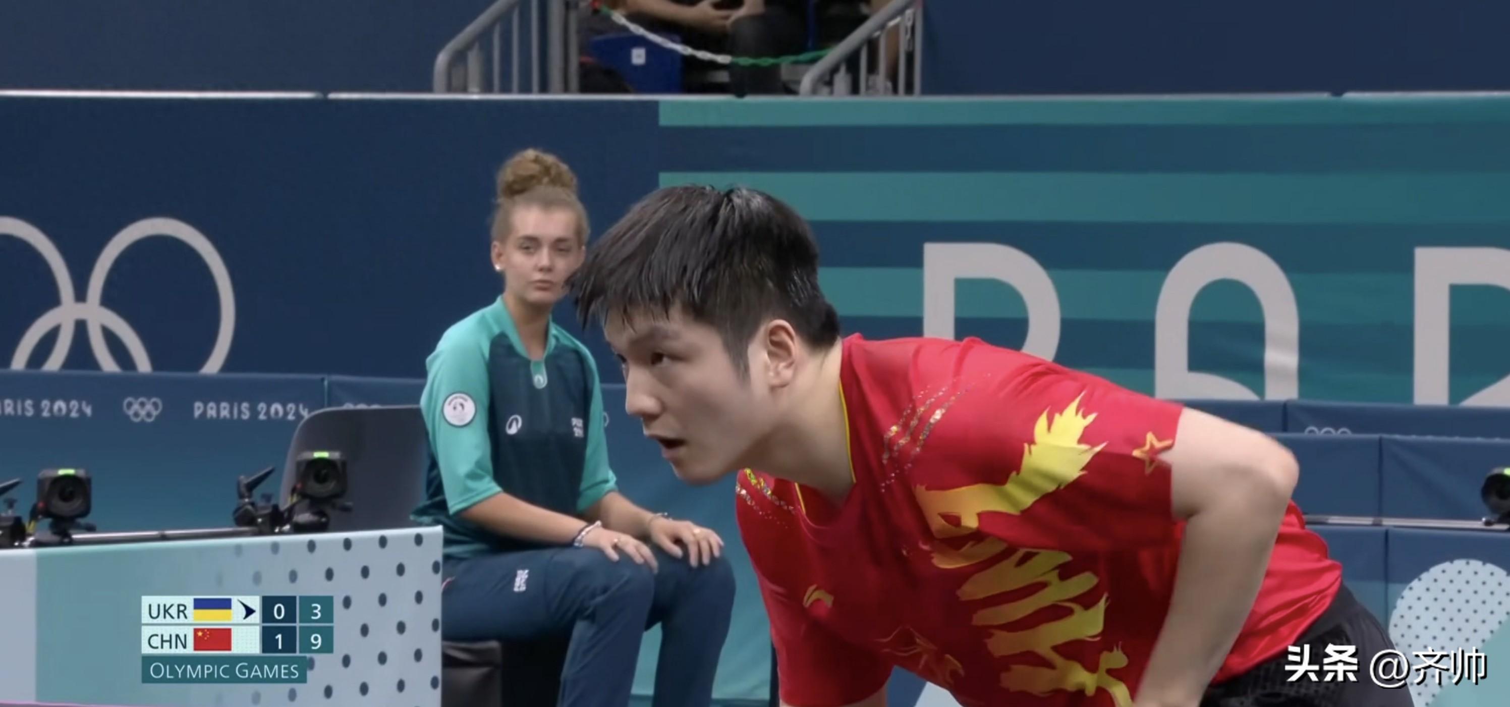 4-0！樊振东轻松打败乌克兰扎穆登科！小胖奥运第1战，刘国梁观赛-樊振东有没有拿过奥运单打冠军