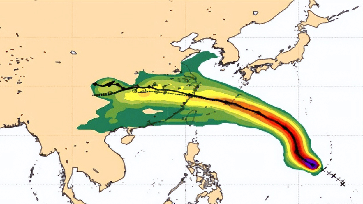 原创 紧急预警！台风贝碧嘉16日登陆浙闽沿海，沿海地区请注意-台风海贝思环流