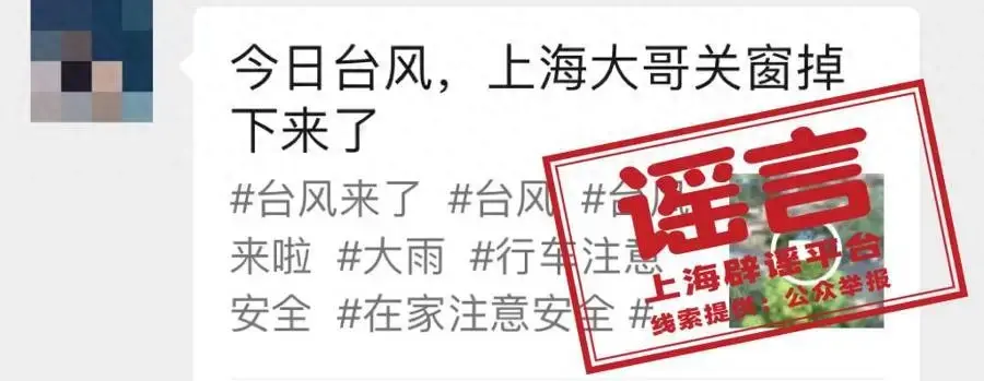 台风天，上海大哥关窗掉下来了？真相是→-上海台风失联-第1张图片-索考网