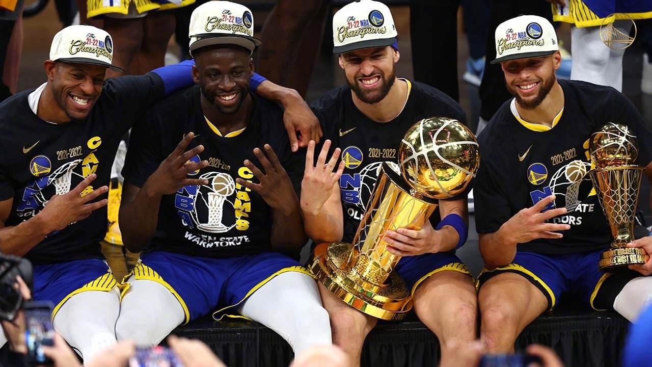 勇士七夺NBA总冠军，4冠库里首次收获总决赛最有价值球员FMVP-勇士nba总冠军比赛回放