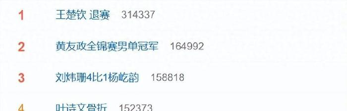 网友爆料，王楚钦将退出全锦赛，如果真如此，球迷表示支持-王楚钦为什么停赛