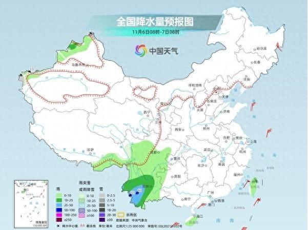 全国大部开启升温模式，西南等地需防雨雪袭扰-大范围雨雪来袭