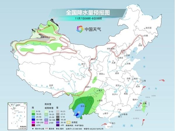 全国大部开启升温模式，西南等地需防雨雪袭扰-大范围雨雪来袭
