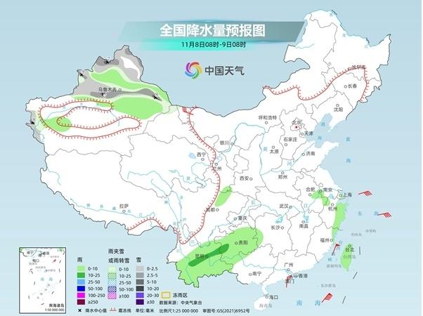 全国大部开启升温模式，西南等地需防雨雪袭扰-大范围雨雪来袭