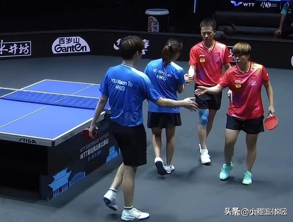 女单决出4席8强！陈幸同逆转名将，张本美和突围，申裕斌轰22-20-陈幸同女双半决赛
