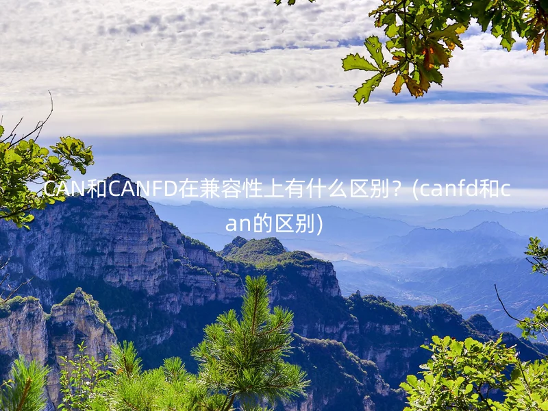  CAN和CANFD在兼容性上有什么区别？(canfd和can的区别)