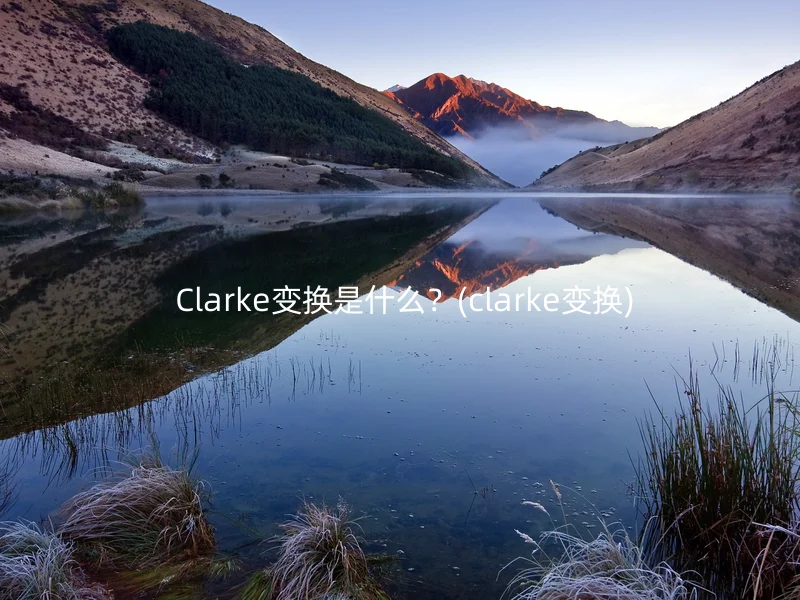  Clarke变换是什么？(clarke变换)
