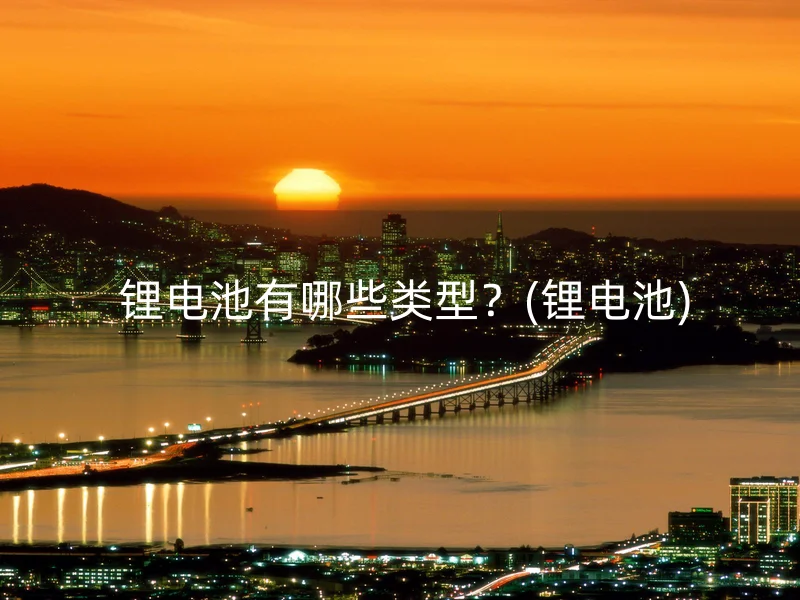  锂电池有哪些类型？(锂电池)
