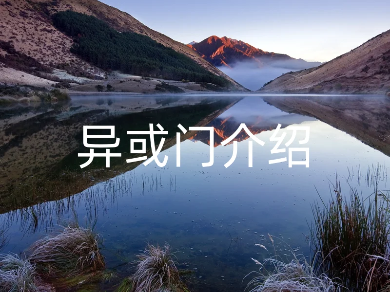 异或门介绍