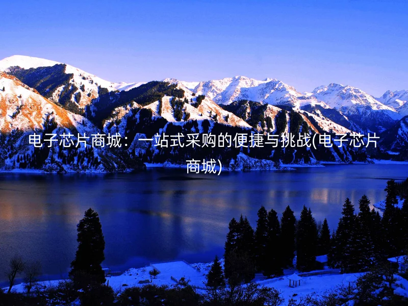 电子芯片商城：一站式采购的便捷与挑战(电子芯片商城)